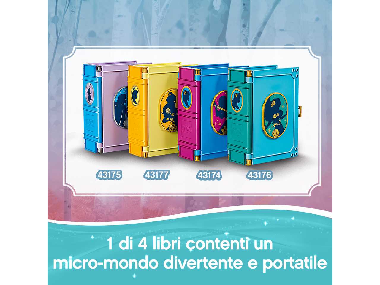 lego disney frozen il libro delle fiabe di anna ed elsa.