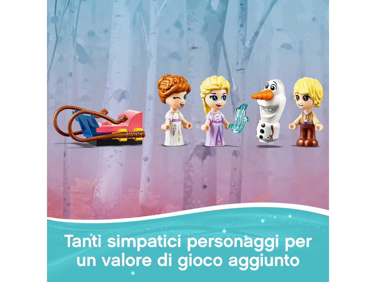 lego disney frozen il libro delle fiabe di anna ed elsa.