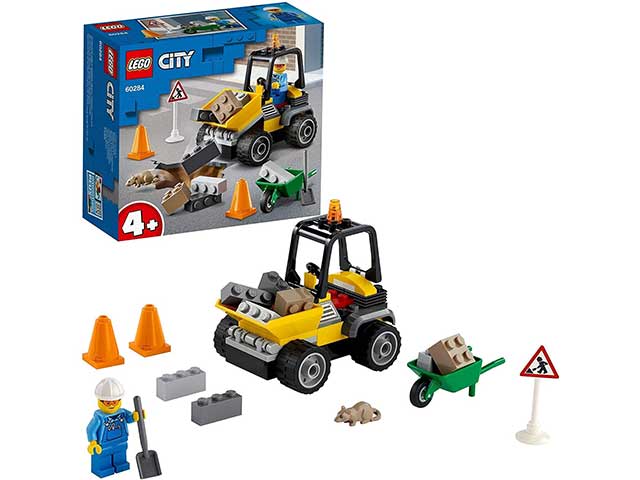 Lego city ruspa da cantiere 60284