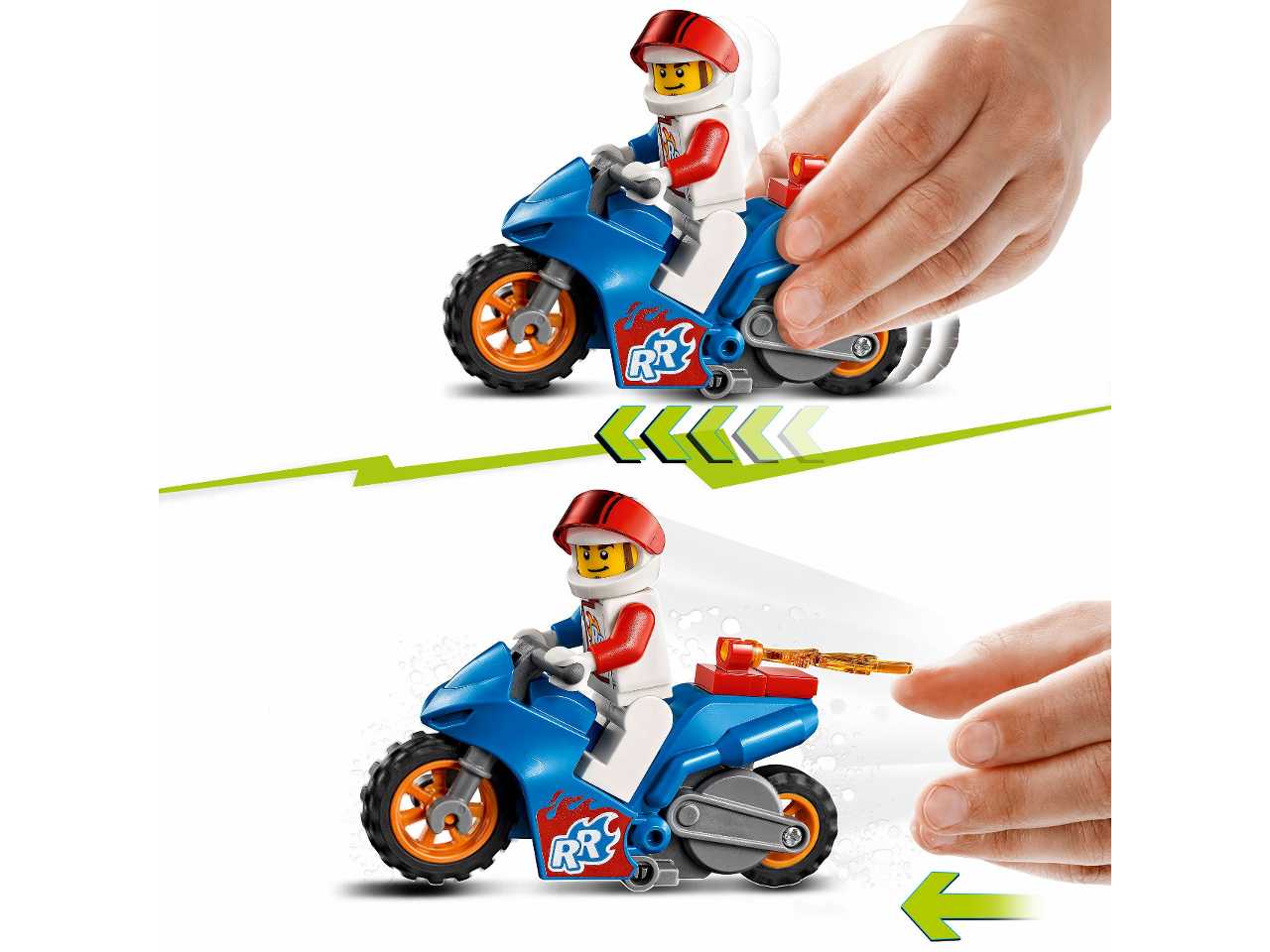 Lego stunt bike razzo.