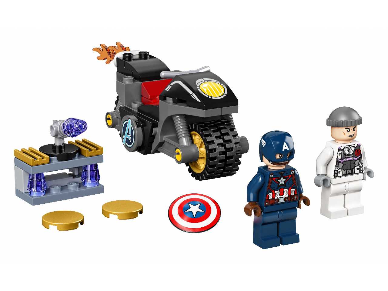Lego marvel super heroes scontro tra captain america e hydra.