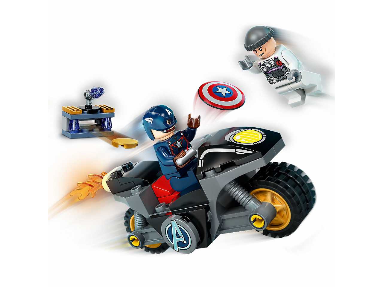 Lego marvel super heroes scontro tra captain america e hydra.