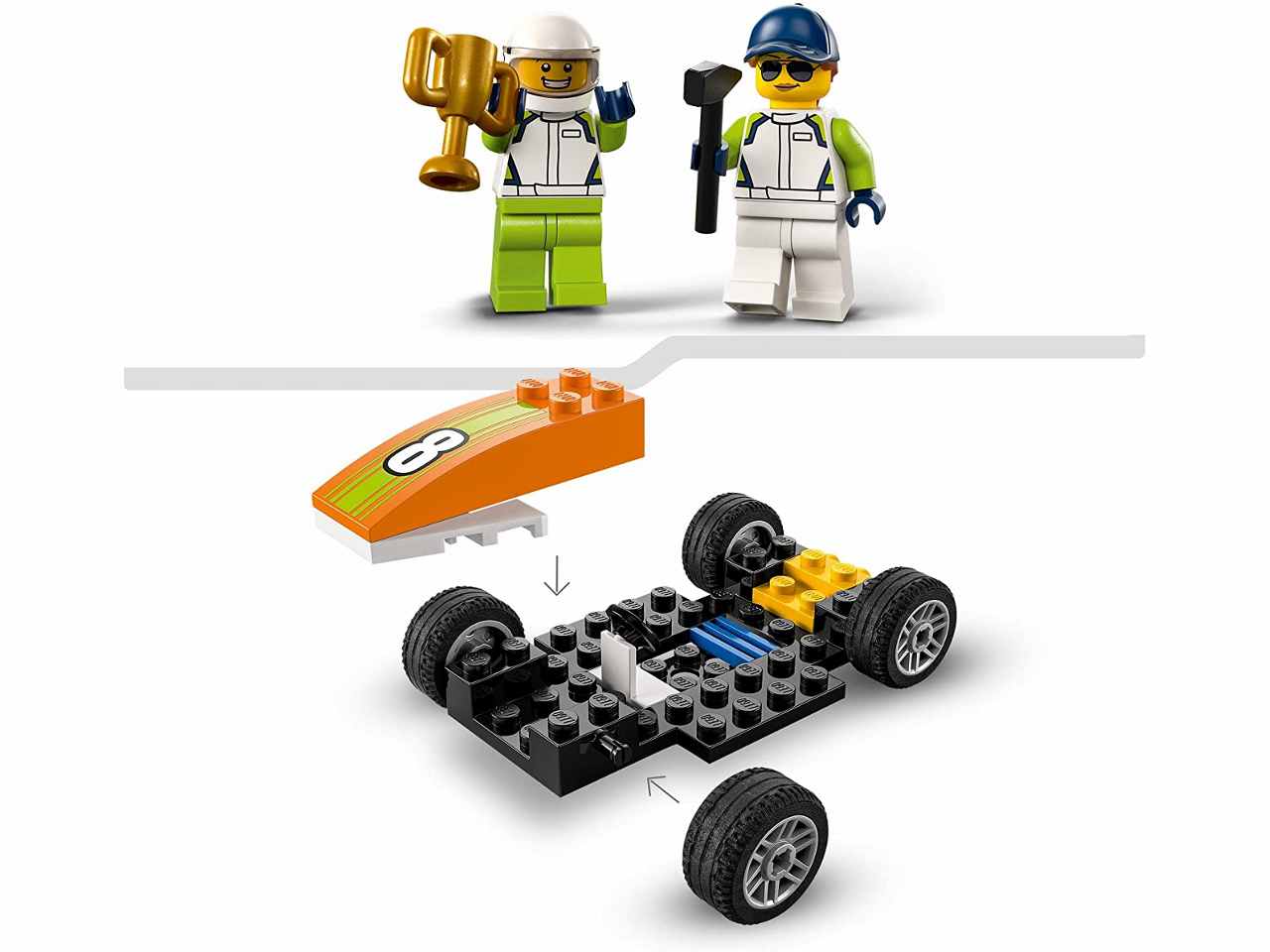 Lego city auto da corsa 60322