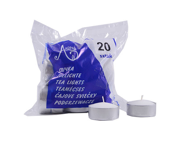 T-light 20pz 38gr 22/57