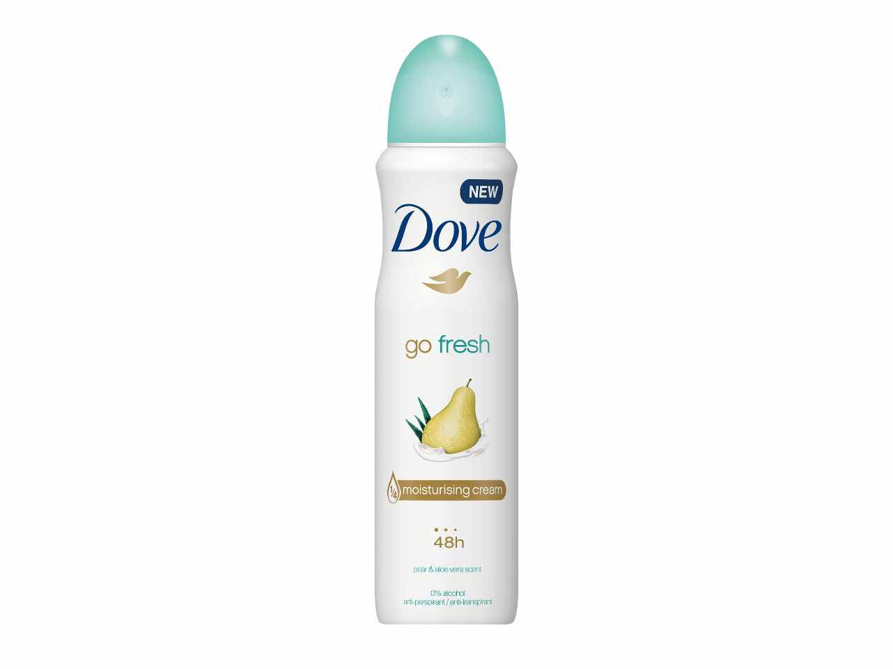 Dove deodorante spray 125ml pera e aloe