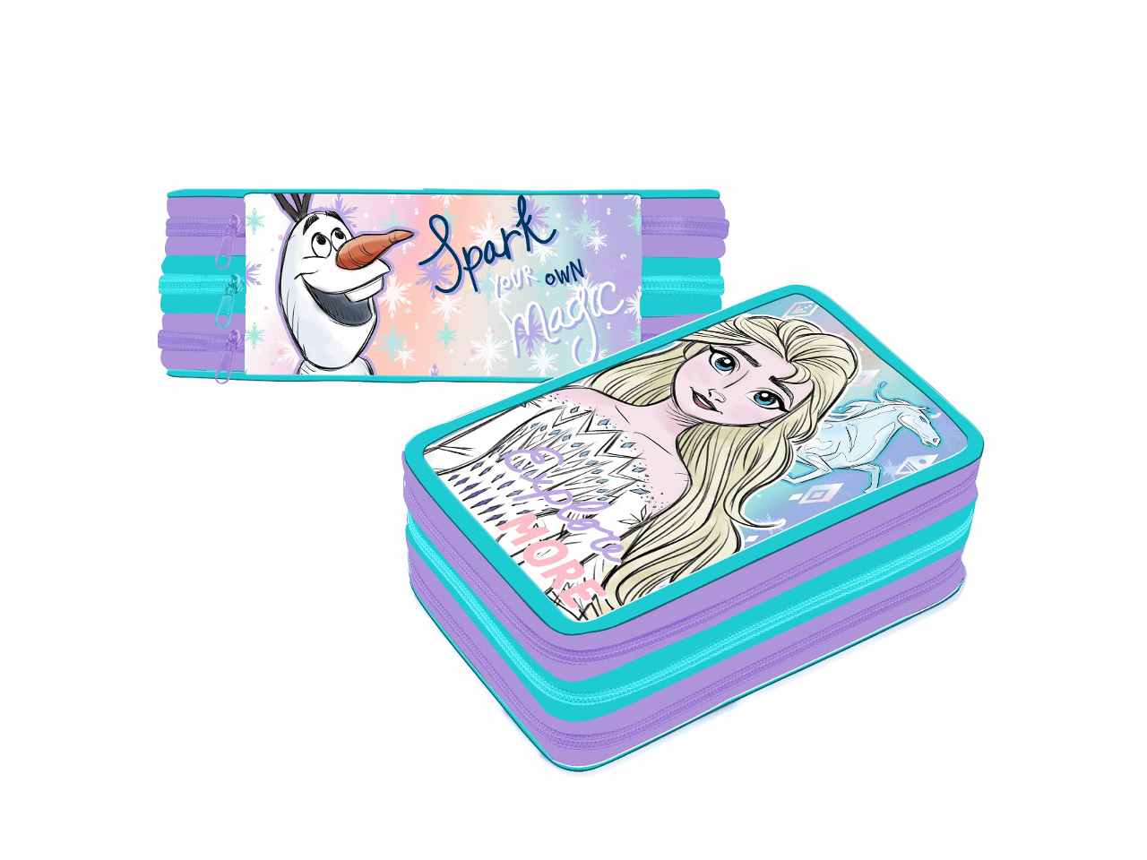 Astuccio 3 zip frozen premium