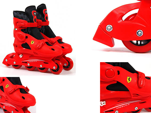ferrari pattini 33-36 rossi 037108 #