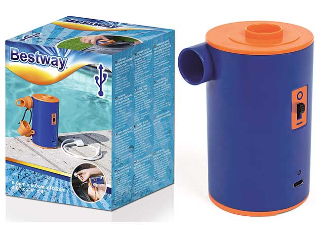 pompa per gonfiare materassini con presa usb