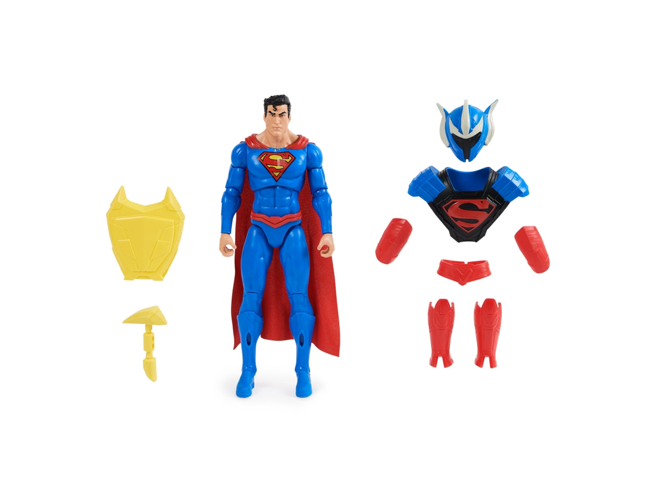 Dc universe personaggio superman adventures con accessori in scala 30 cm