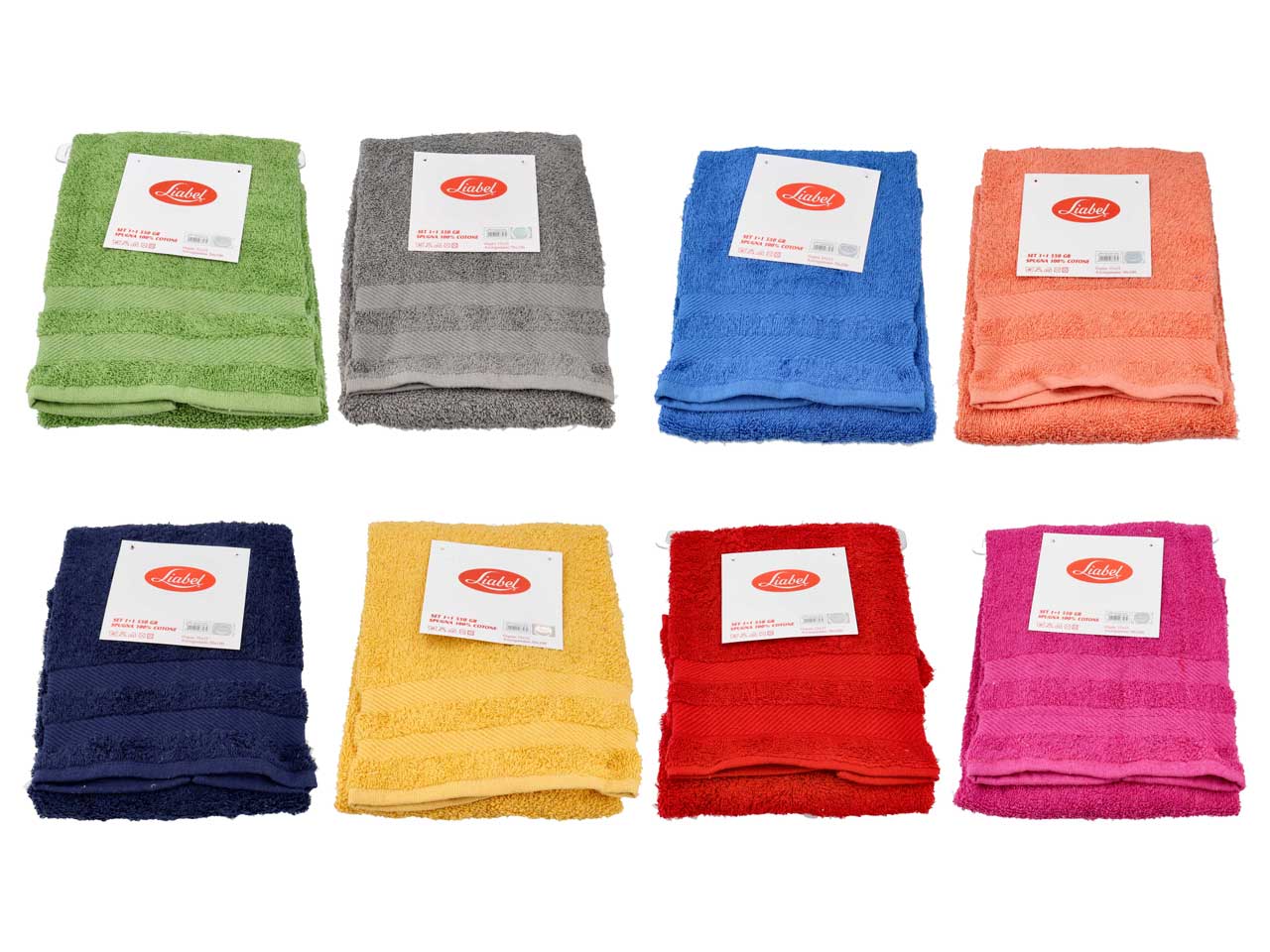 Liabel asciugamani 1+1