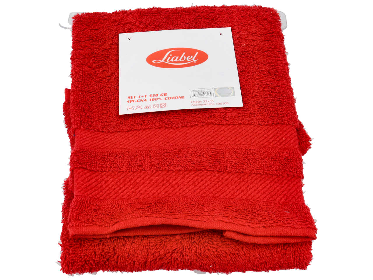 Liabel asciugamani 1+1