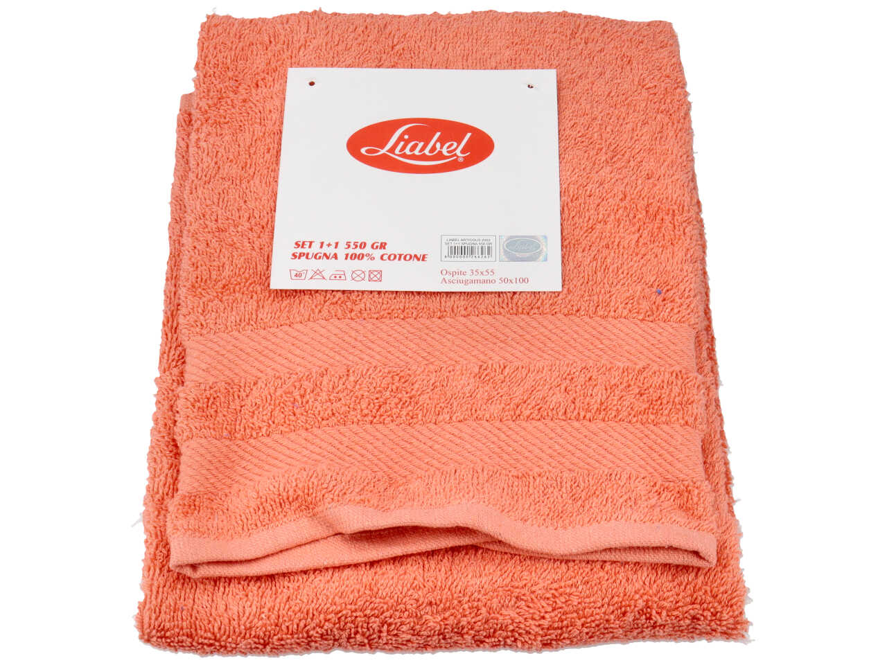 Liabel asciugamani 1+1