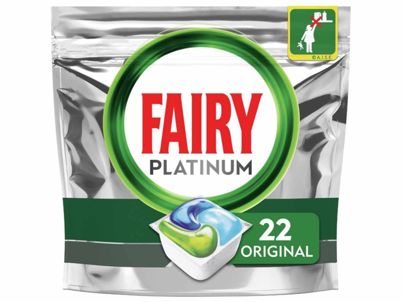 fairy platinum all in one pastiglie lavastoviglie 22 tabs
