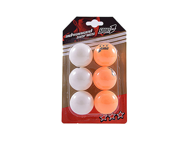 PING PONG PALLINE 6 PZ 40MM