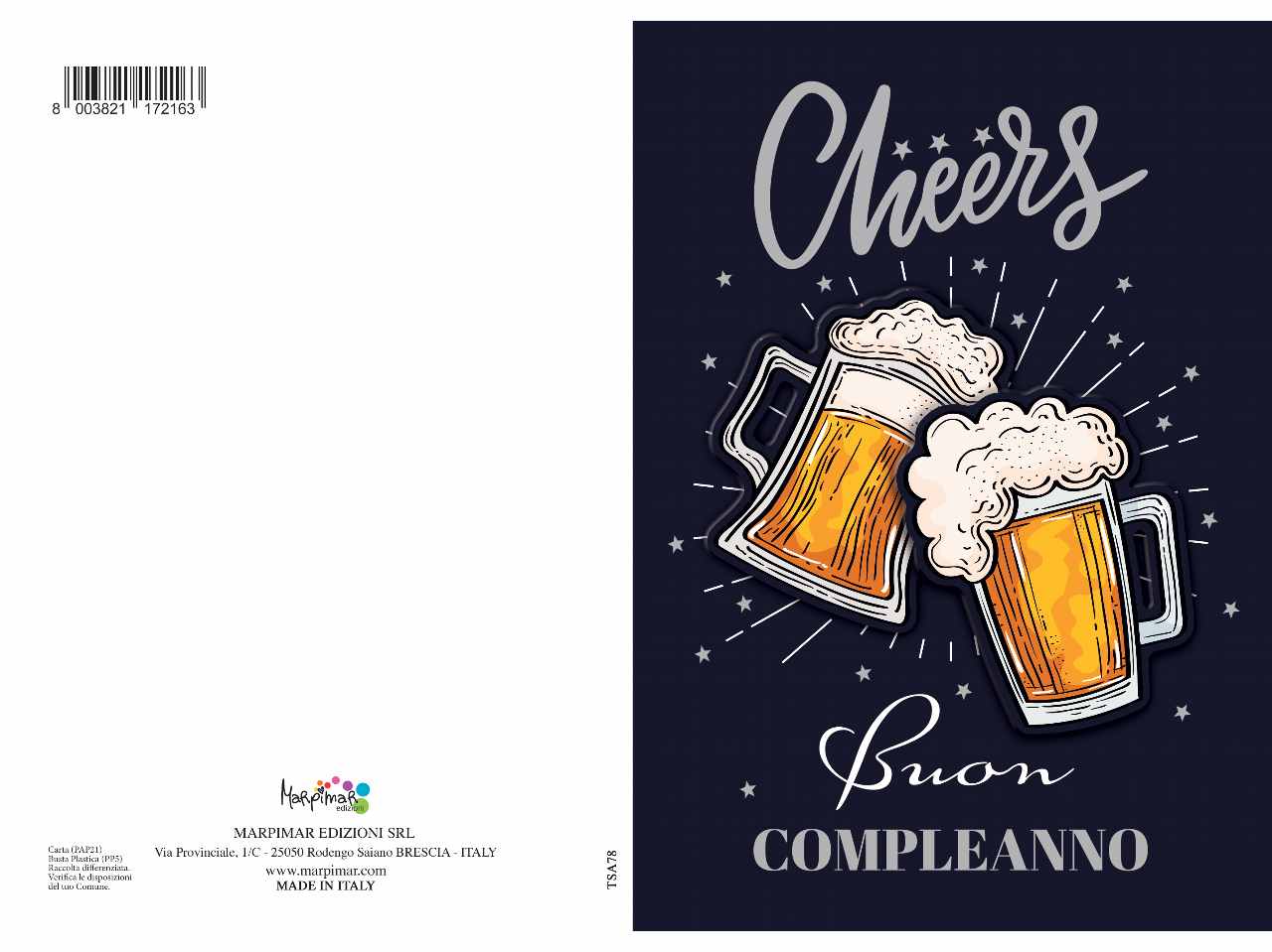 BIGLIETTO DI COMPLEANNO Personalizzato - Carino Cactus E Riccio Divertente - Figlio Figlia Fratello EUR 3,72 - IT