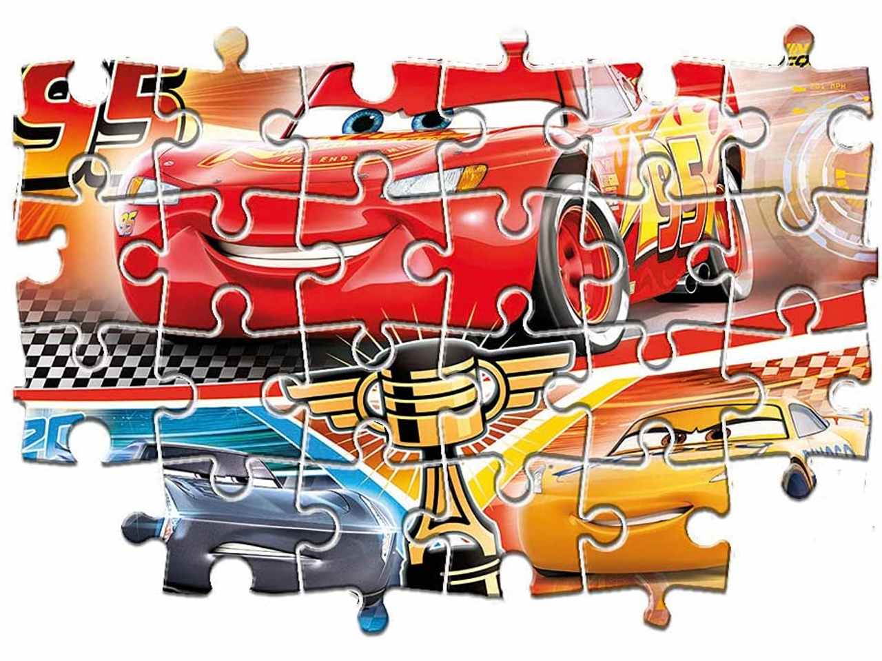 puzzle 2x60 cars 3 07131p