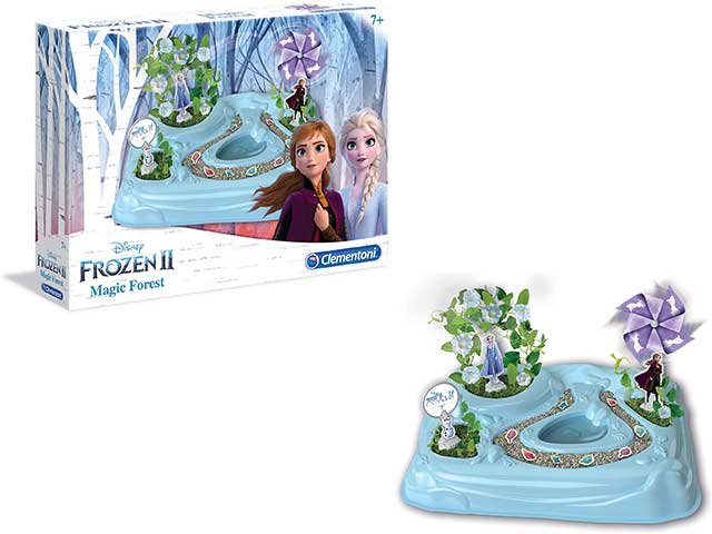Clementoni - La Magica Foresta Di Frozen 2: Giardino Segreto Da Coltivare! Kit Botanica Per Bambini 7+ Con Piante, Accessori E Personaggi Disney, Gioco Scientifico Made In Italy, 18522 - 3