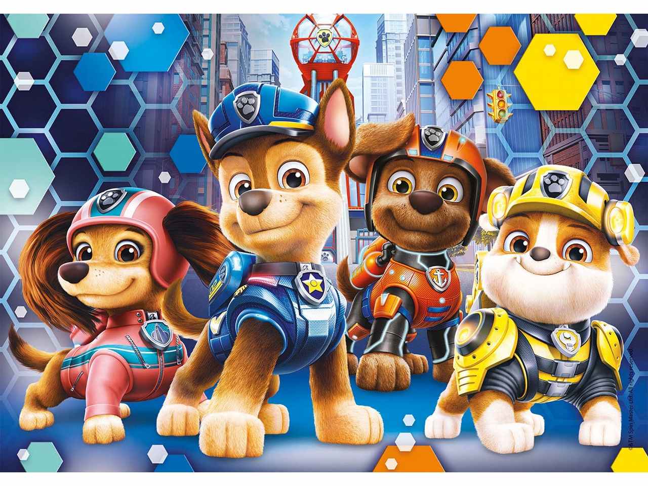 puzzle 2x60 paw patrol the movie 2021 24787p