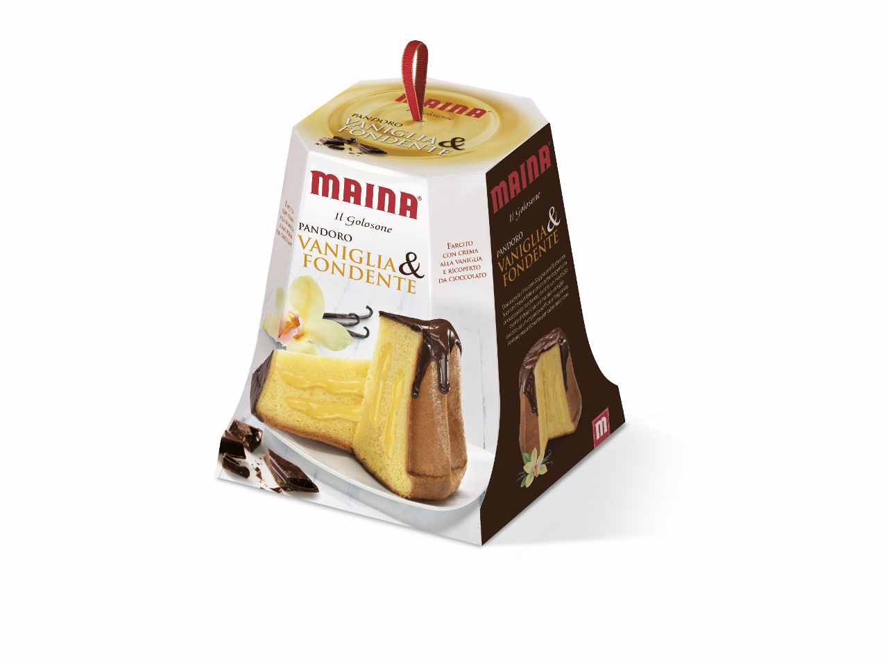 MAINA PANDORO IL GOLOSONE VANIGLIA E CIOCCOLATO FONDENTE 750GR