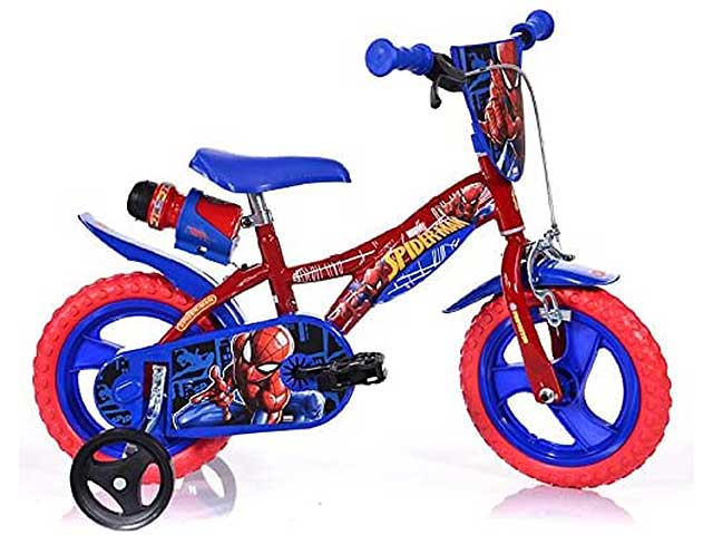 bicicletta 12 spiderman 612l-sa