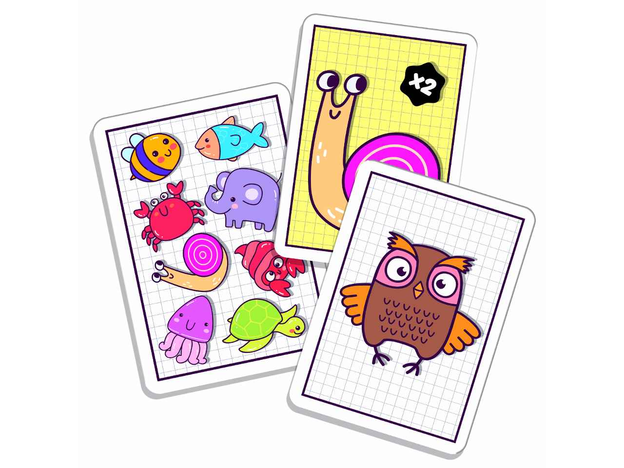 Ludoteca le carte dei bambini schiaffo 96701