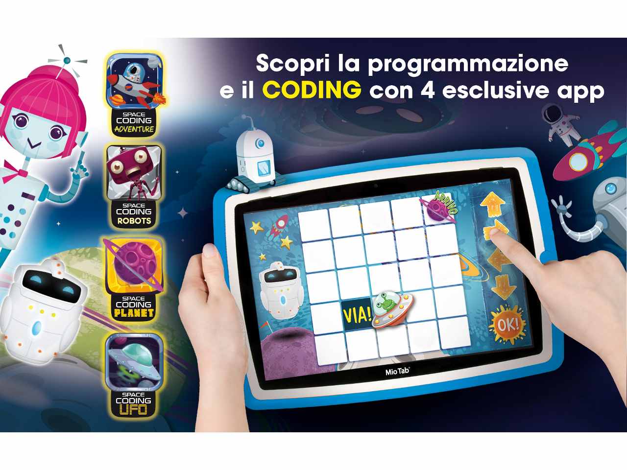 mio tab 10 pollici stem coding xl 2022