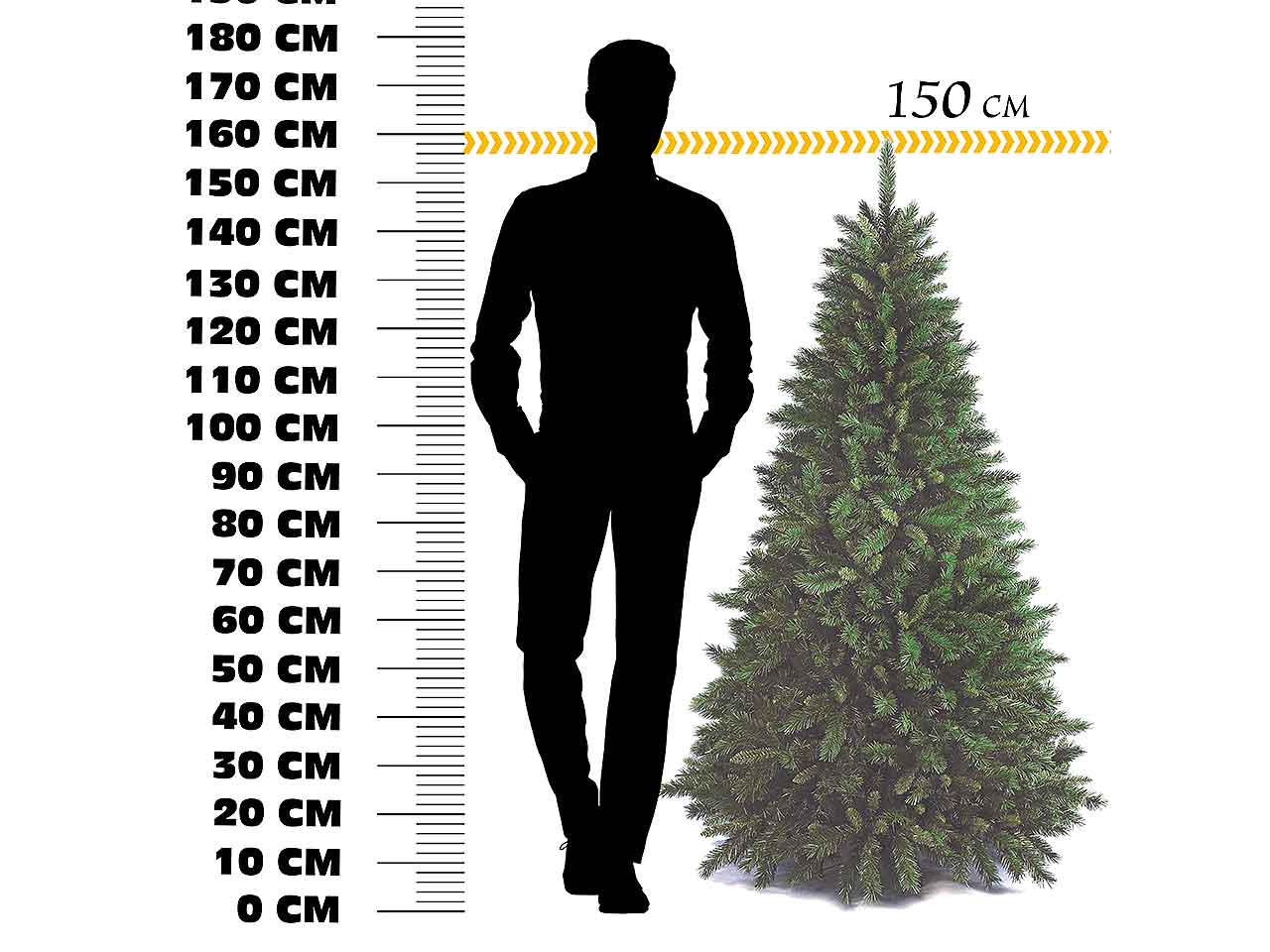 Albero di natale newtiffany 150cm d.86cm 438 rami montaggio a gancio pvc $