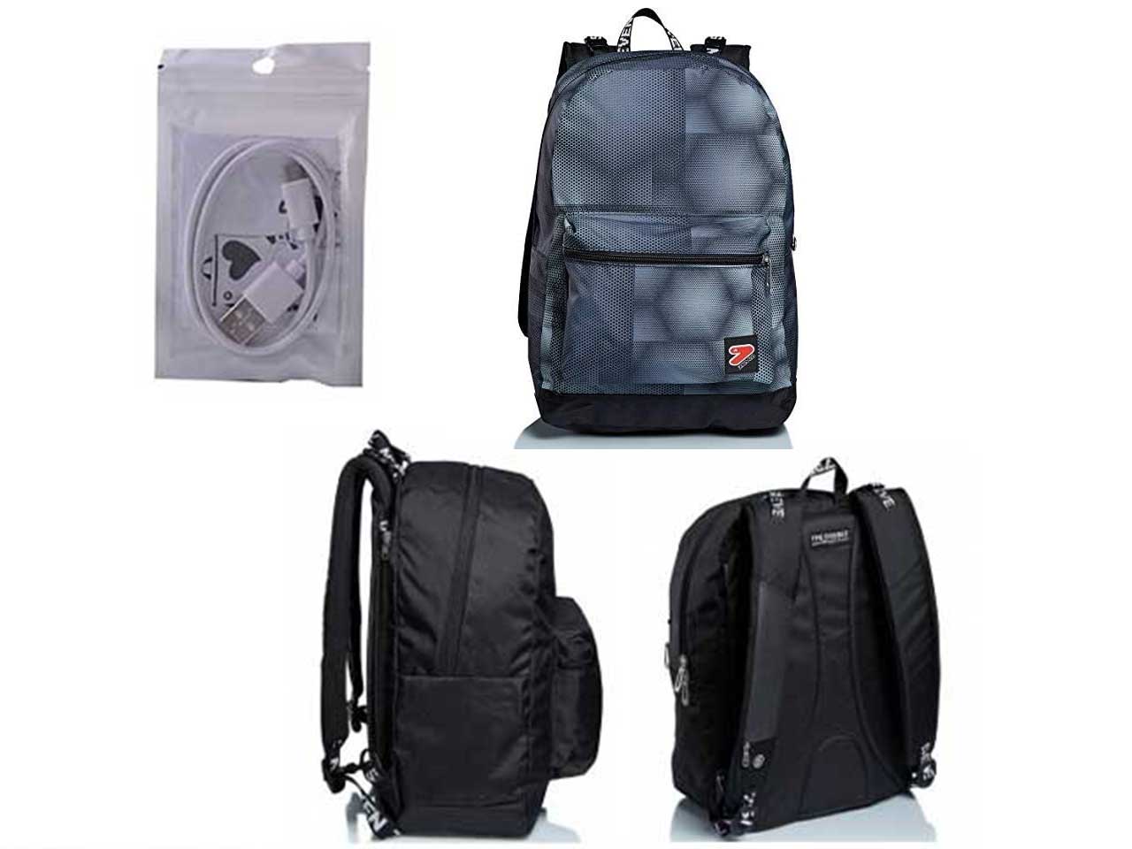 seven zaino reversibile  scuola