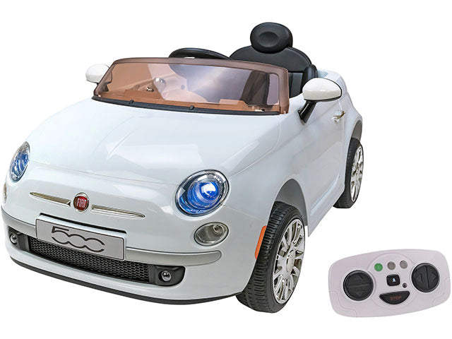 Auto fiat 500 bianca 12v 38349