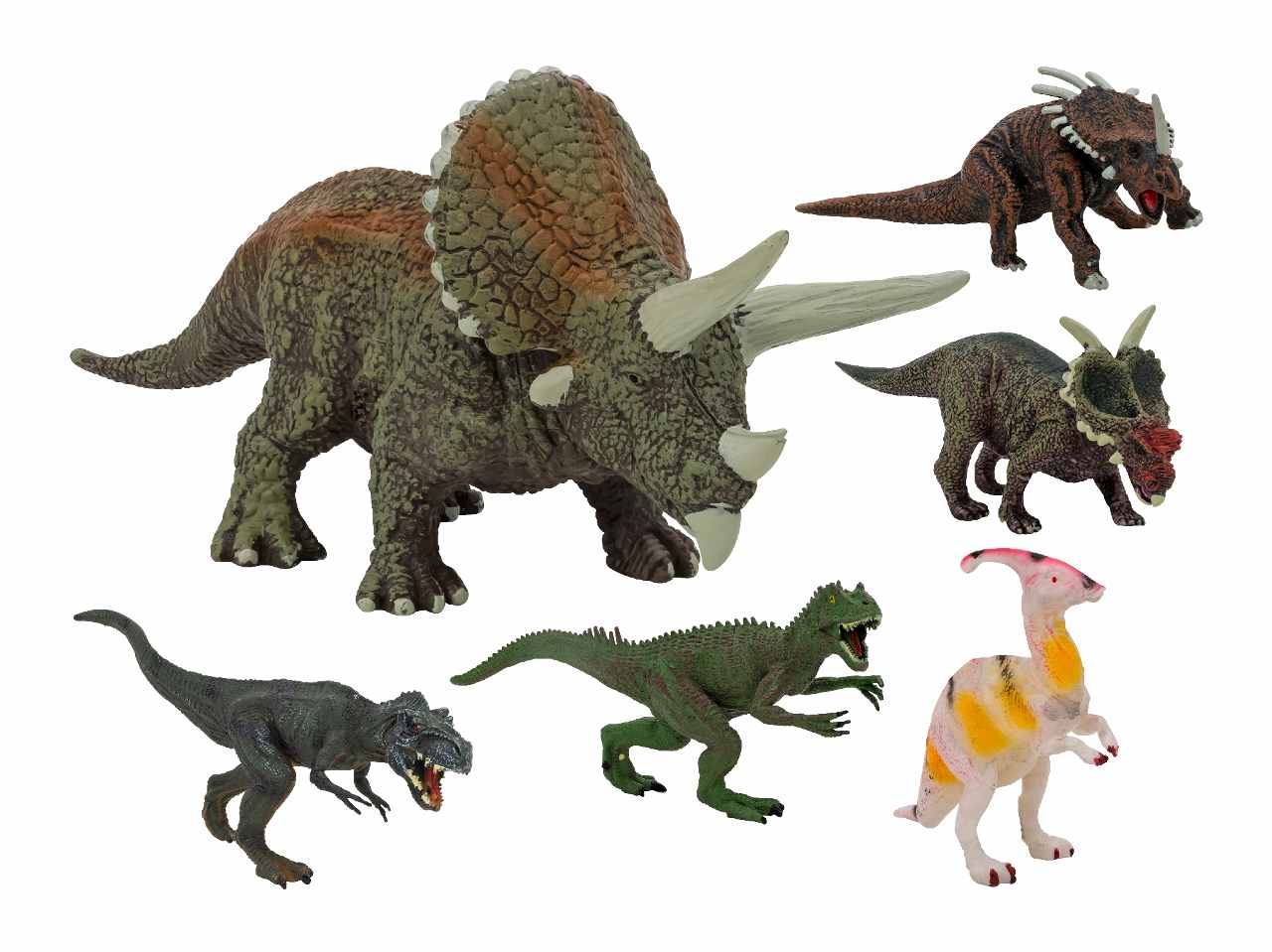 dinosauro 13,5cm 6 pezzi 41461