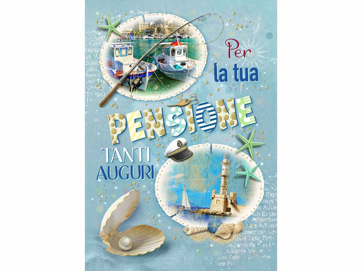 Biglietto assegno Auguri Pensione Biglietto assegno Auguri Pensione