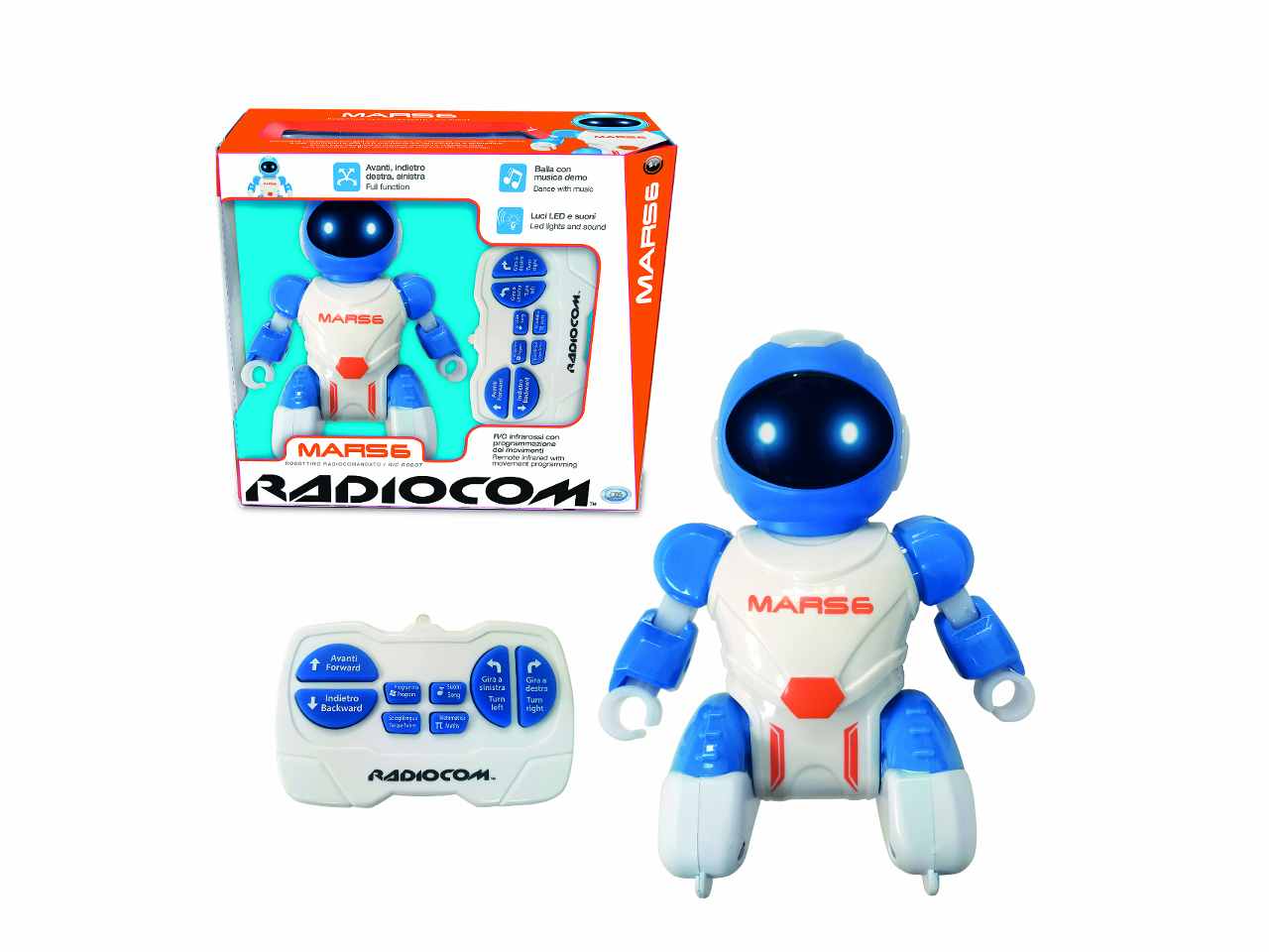 Robot radiocomando mars 6
