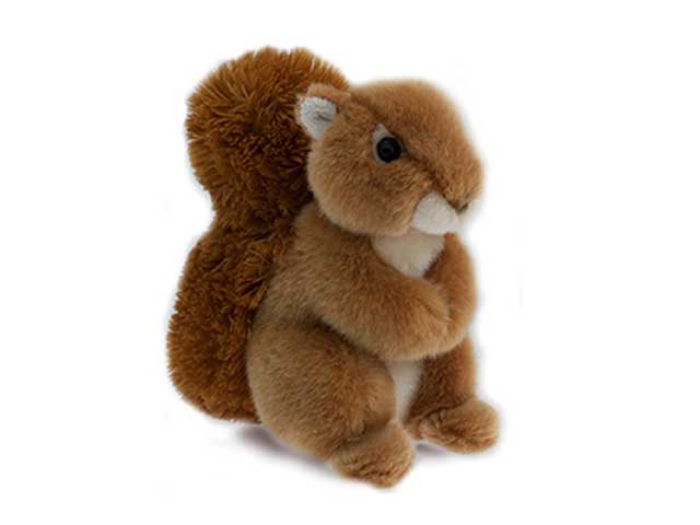 Scoiattolo peluche 17,5cm 39219