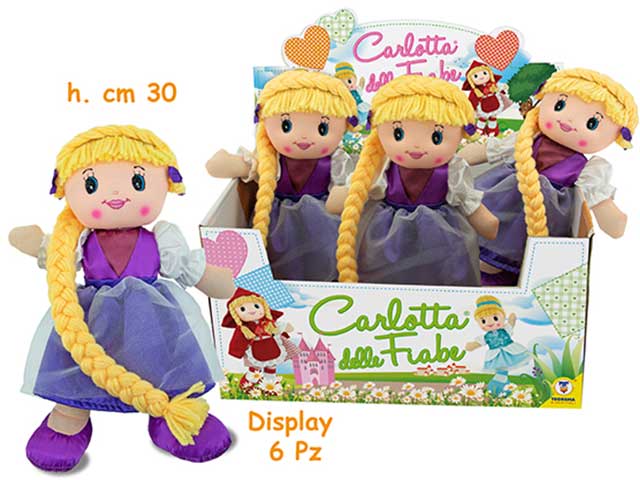Carlotta bambola di pezza lunghi c. 66599