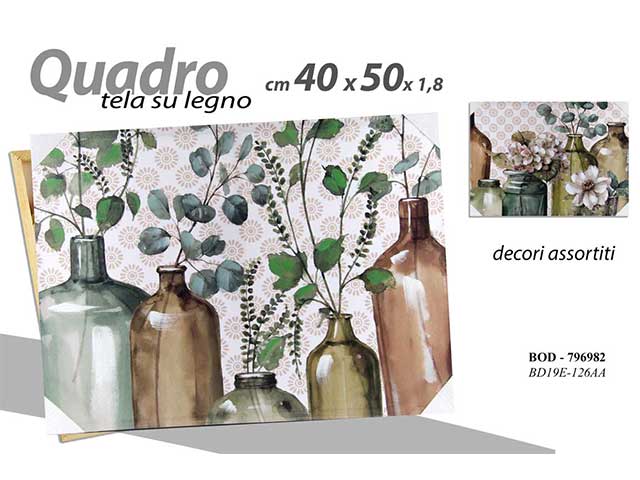 Quadro as 40x50x1,8cm. 796982