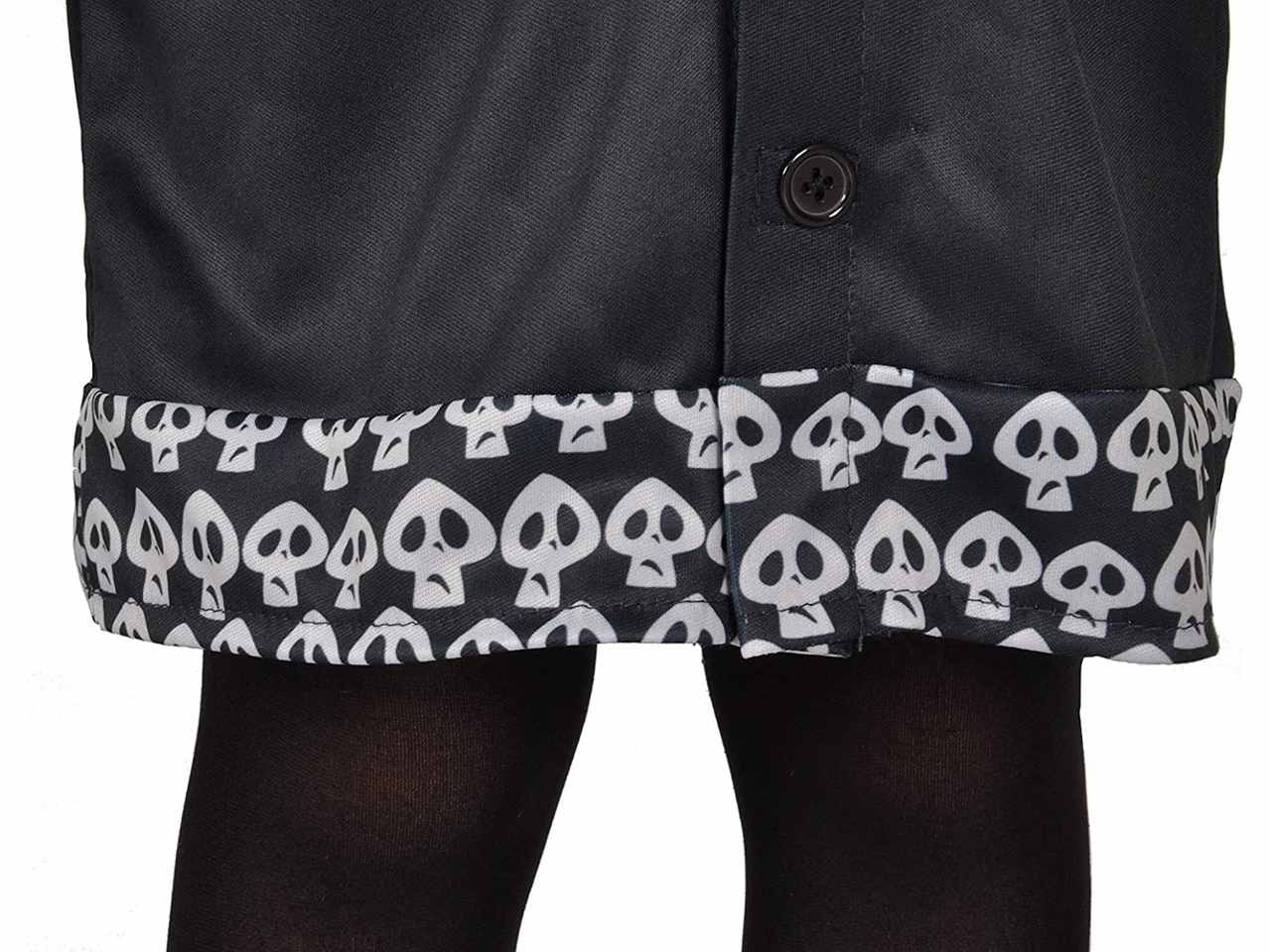 Costume di carnevale mercoledi' addams family misura 8-10 anni