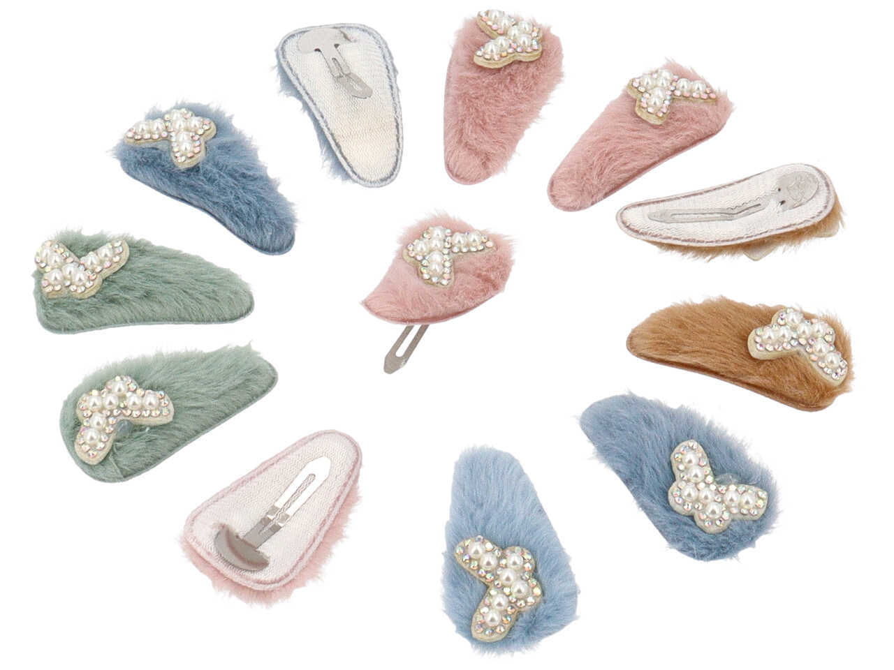 clic cla bimba c/pelo e farfalle cc54259