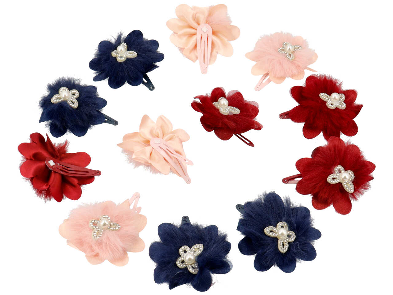 Clic clac bimba fiore c/pelo e cc54293