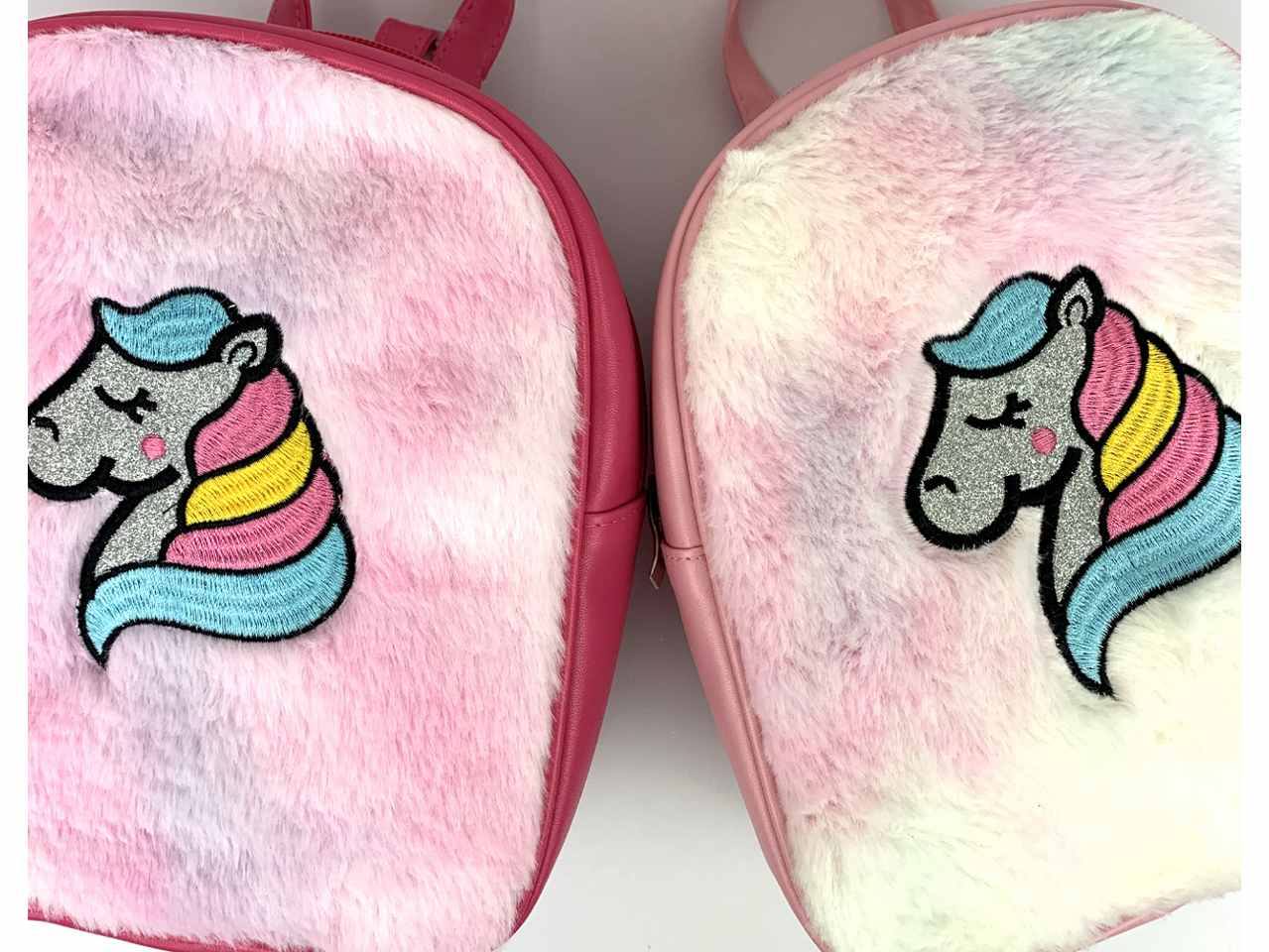 Zainetto pelo le kikke con unicorno