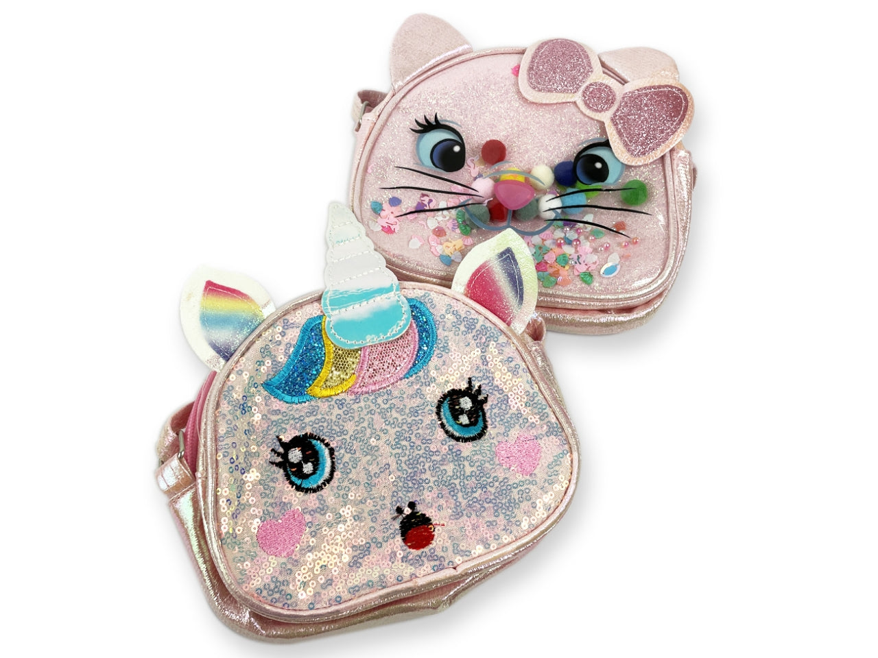 Borsetta le kikke gattino e unicorno