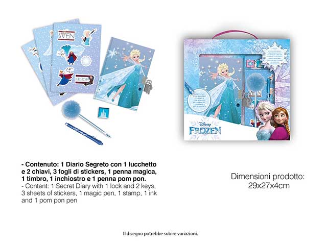 Frozen diario segreto luminoso fr0716