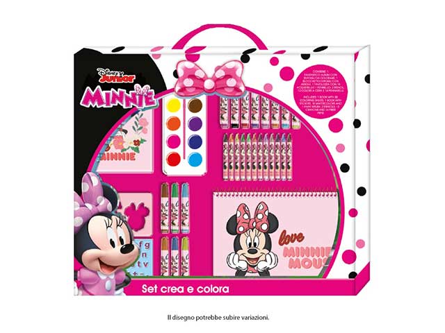 Minnie set crea e colora min0783