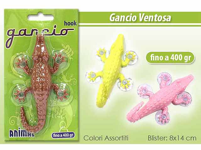 Gancio ventosa animale n3379