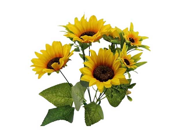 mazzo girasoli x7 giallo 2fv981