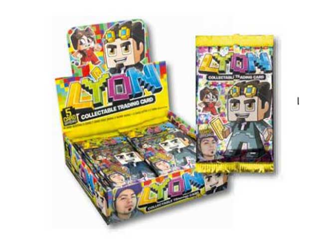 Lyon trading cards 5pz lybt01-ica05bu