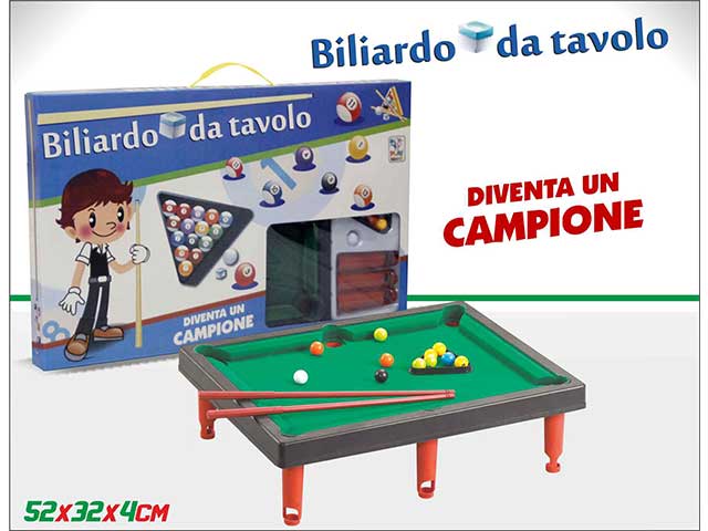 Gioco biliardo in scatola 55cm 25146025