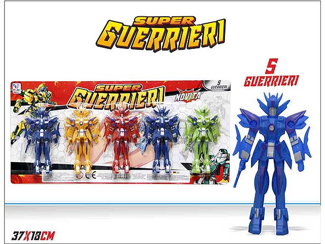 Supereroi 5 pezzi