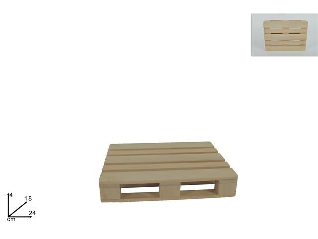 Pedana legno 24x18cm