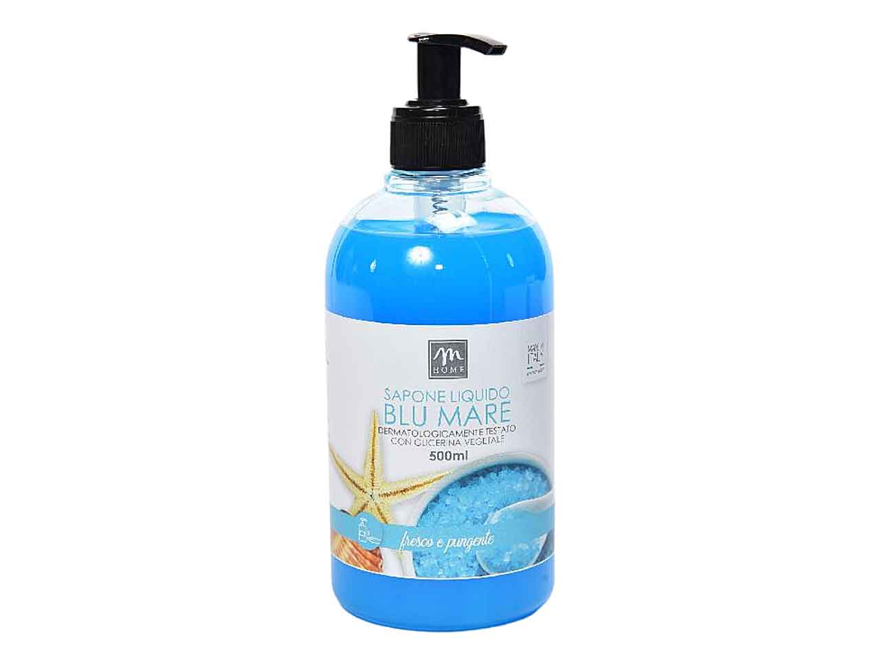 Dispenser sapone liq.500ml blu mare 997
