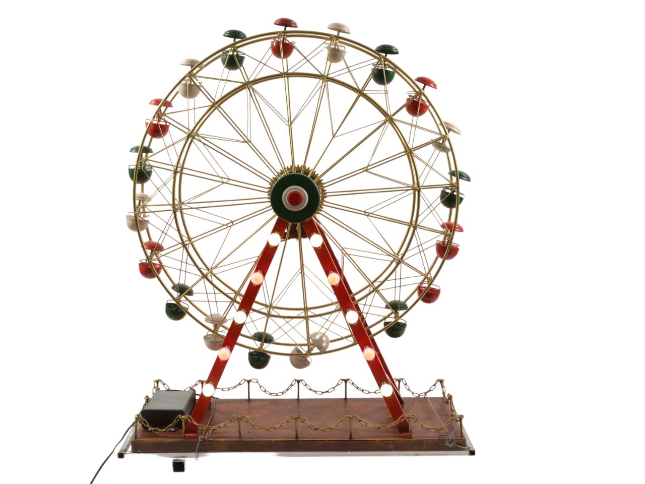 Ruota panoramica con movimento e luci 82x27xh.100cm
